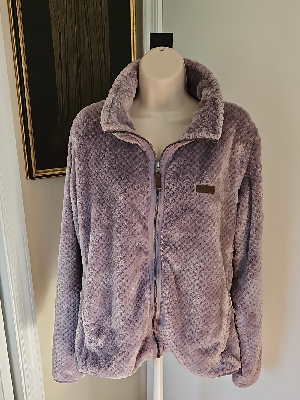 Columbia Fire Side II Sherpa Full Zip Fleece Size XL